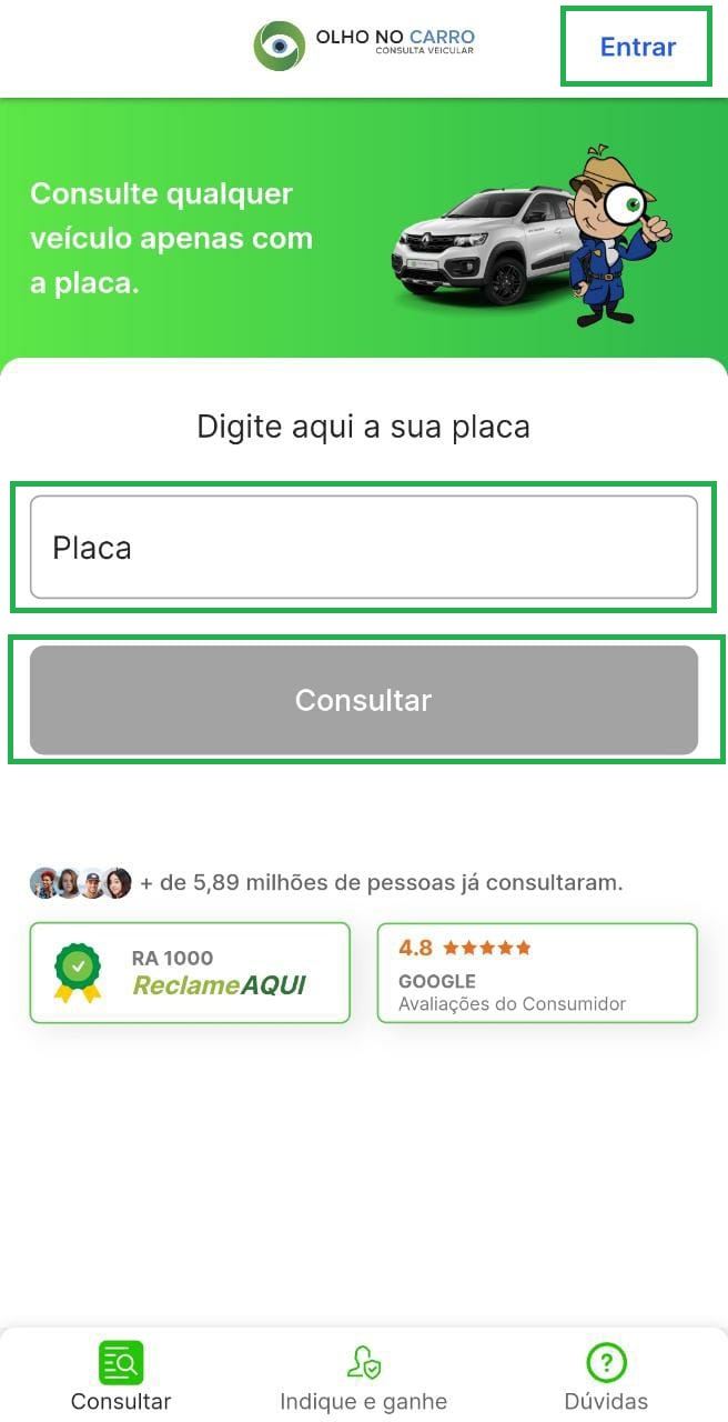 Ao Clicar Em Entrar Voc Ser Encaminhado Para Uma Nova Tela