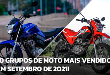grupos de moto mais vendidos em setembro de 2021
