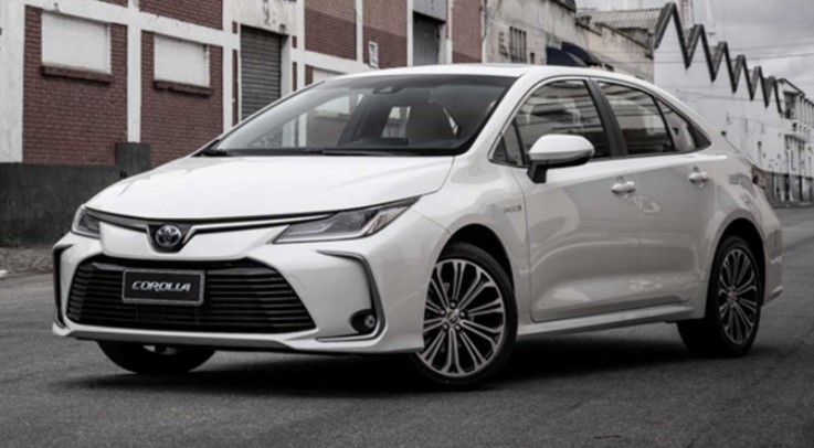Foto que representa o Toyota Corolla Altis