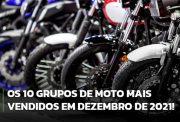 imagem representativa grupos de moto mais vendidos em dezembro de 2021
