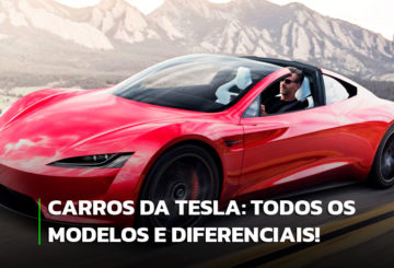 imagem representativa do tem Carros da Tesla: todos os modelos e diferenciais