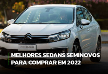 imagem representativa dos melhores sedans seminovos para comprar em 2022