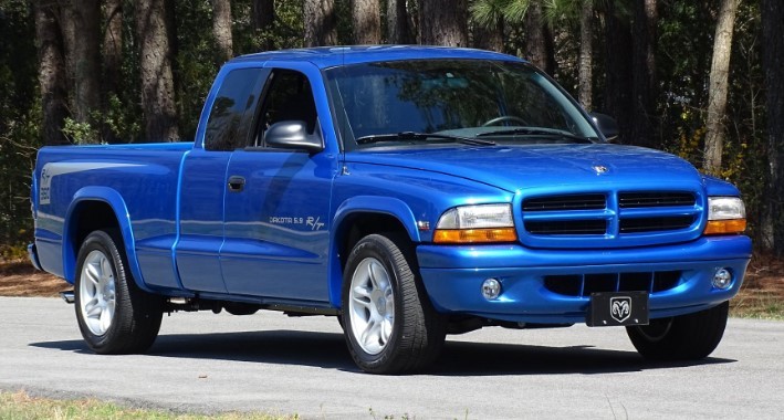 Foto da caminhonete Dodge Dakota 1998 azul