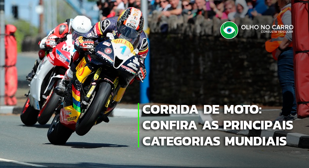 Quais são as principais categorias de corrida de moto no mundo