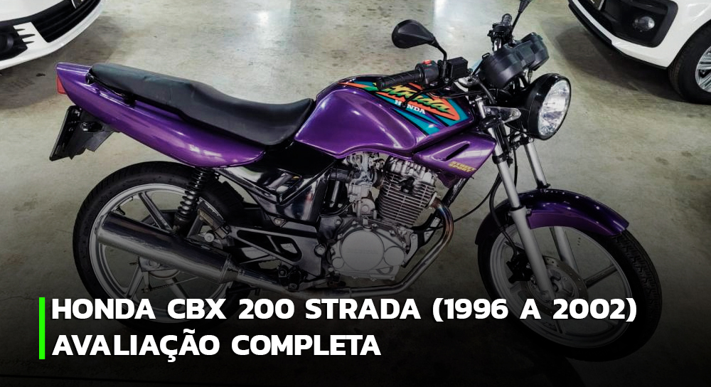 GIRA MOTOS - CBX 200 STRADA - 2002 🏍🎊 Moto revisada