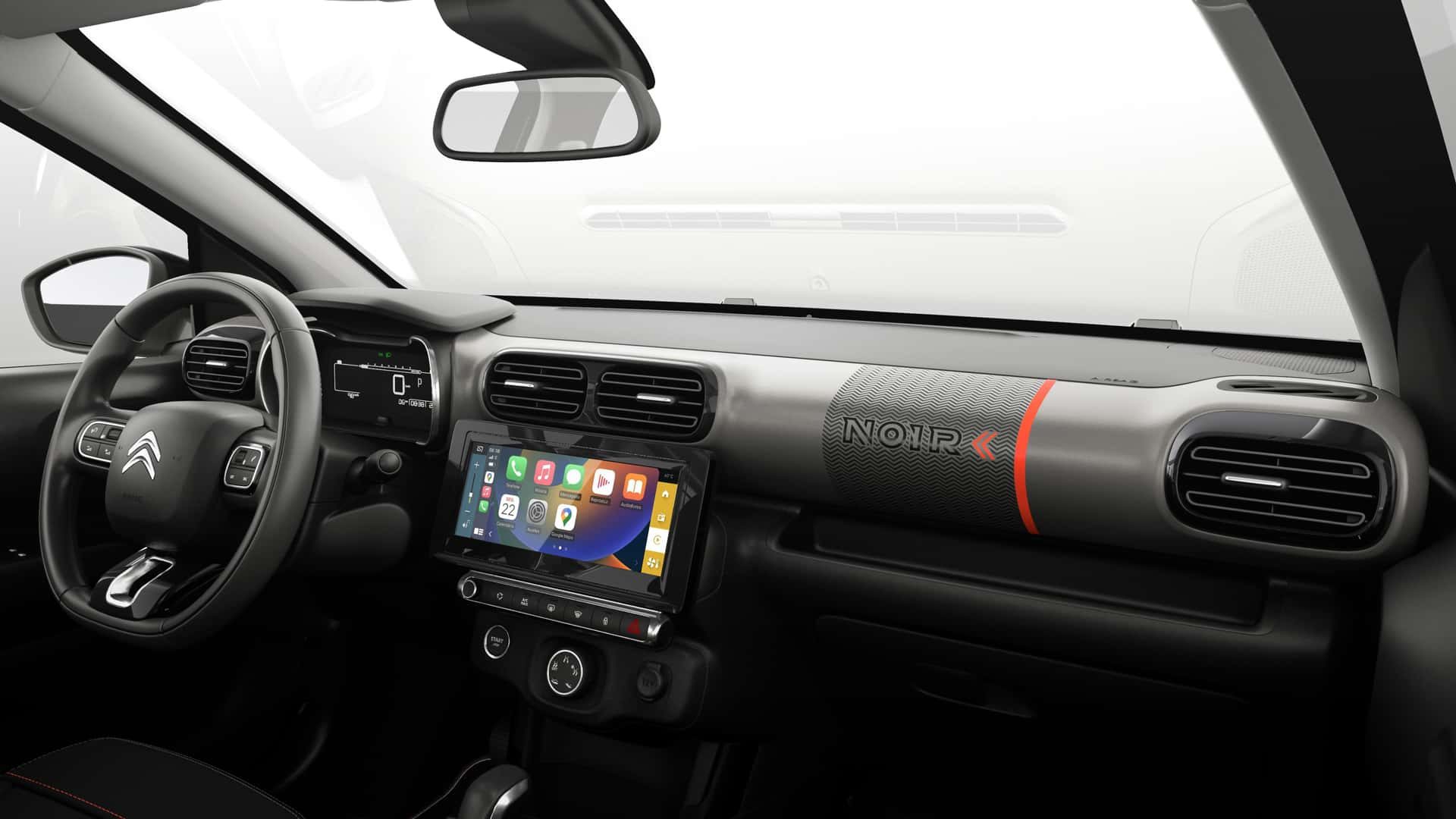 Apline Barras De Techo Para Citroën C4 Cactus 2014-2024 - Portaequipajes Negro, Modelo FLY