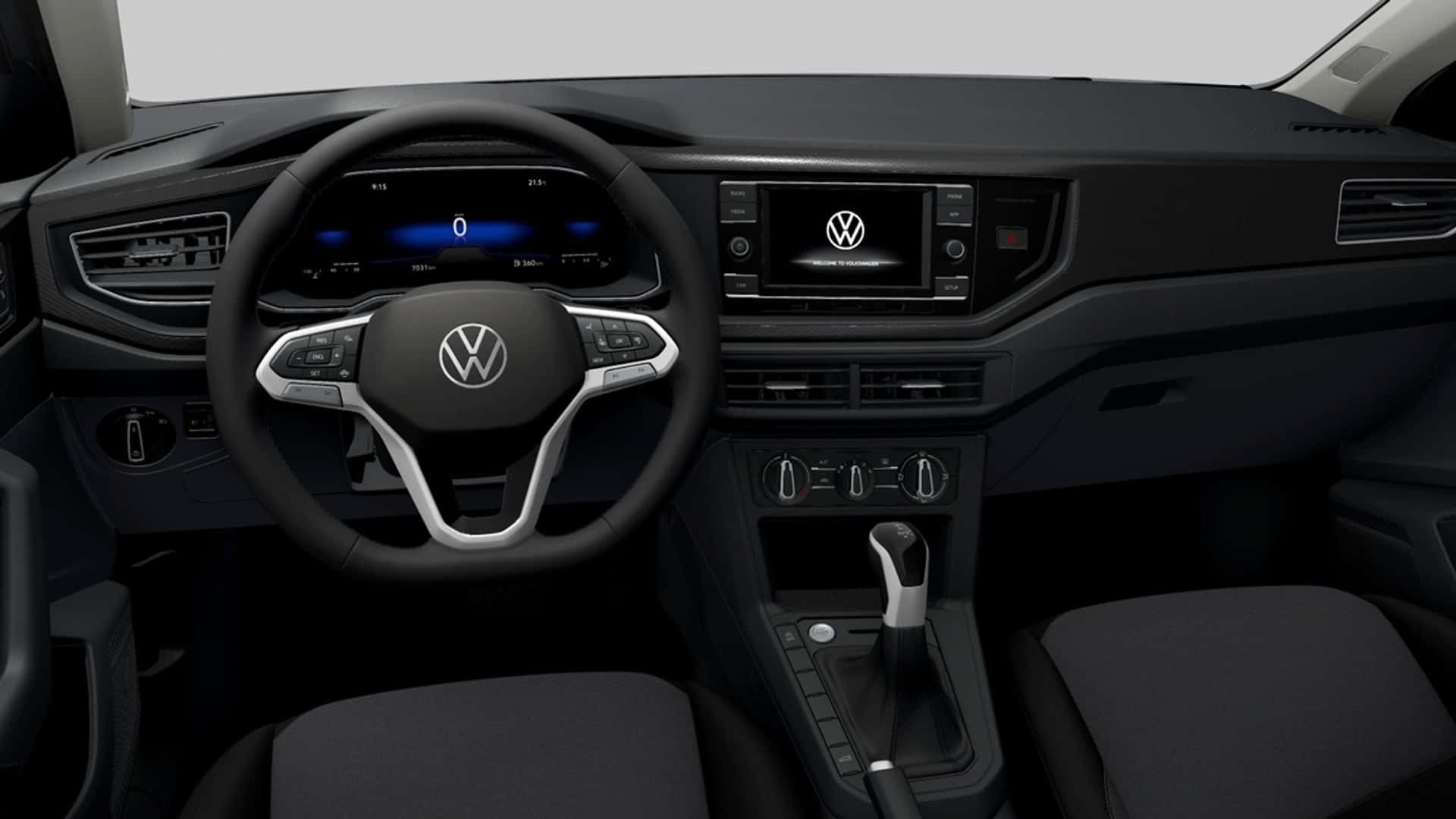 Volkswagen Polo Sense Interior 1920x1080 