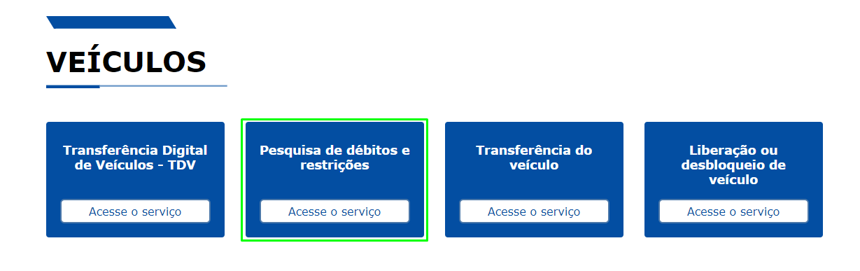 Print mostrando o botão 