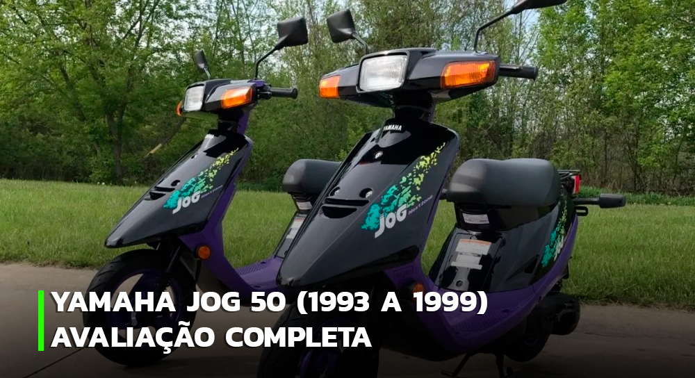 YAMAHA　JOG（SA39J） Yamaha Jog 50 (1993 – 1999) -Avaliação por ano/modelo