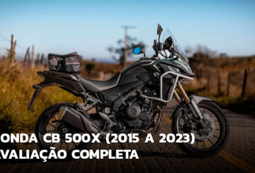 Honda CB 500X (2015 – 2023) – Avaliação completa por ano/modelo