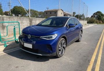 Foto frontal do Volkswagen ID.4.