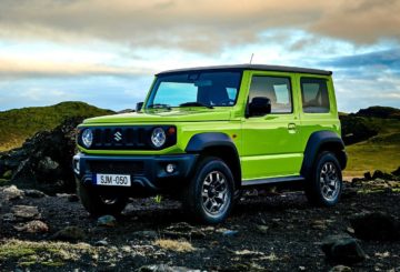 Foto frontal do Suzuki Jimny Sierra 4You Plus AllGrip 2025.