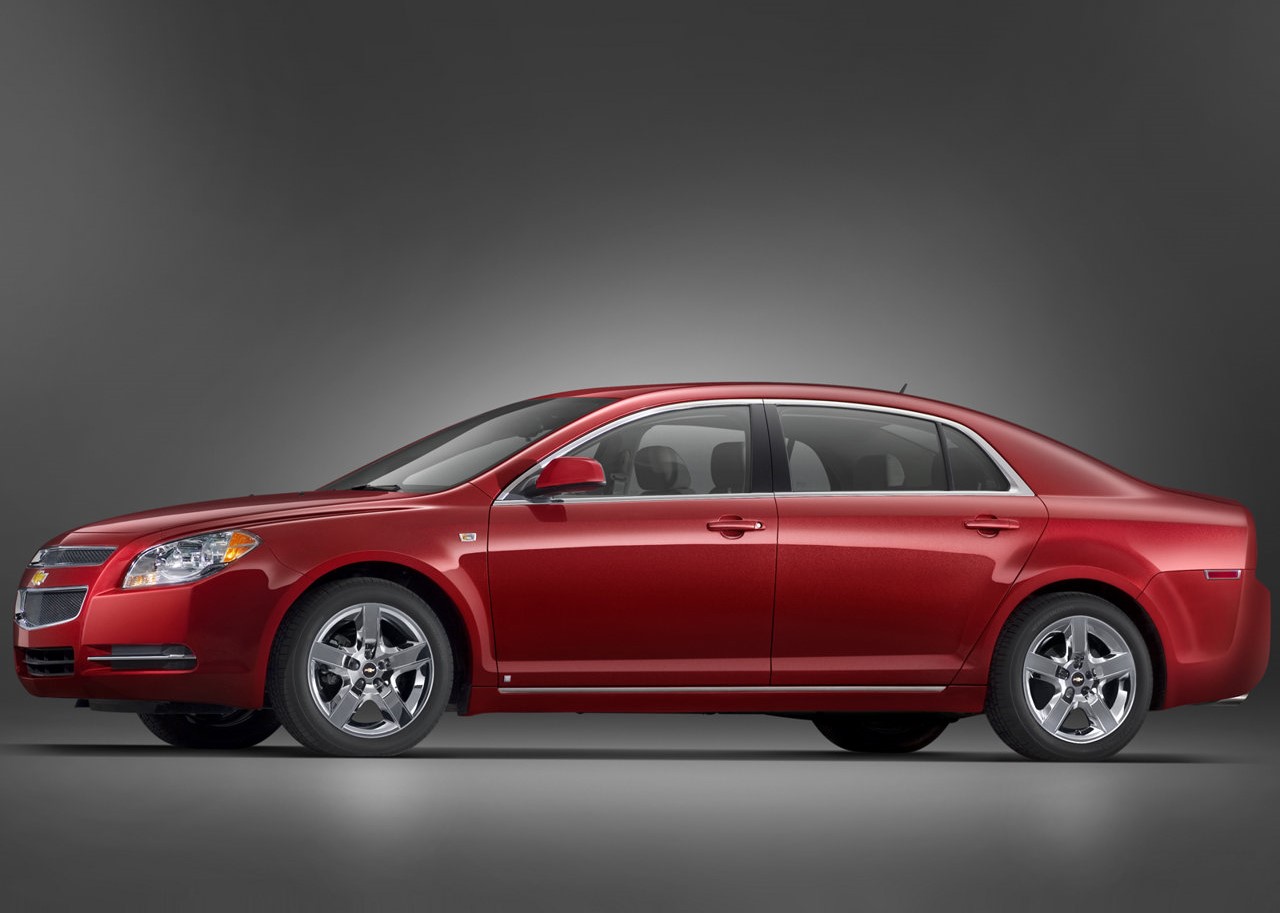 Foto lateral do Chevrolet Malibu LTZ 2.4.
