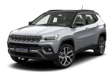 Foto frontal do Jeep Compass Limited TD350 2025.