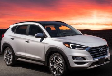 Foto frontal do Hyundai Tucson Limited 2025.