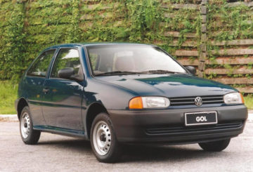Foto frontal do Volkswagen Gol Special (1998-1999).